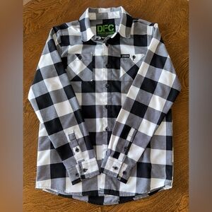 Dixxon “El Gingo” Flannel, kids size large.